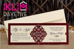 İklim Düğün Davetiye